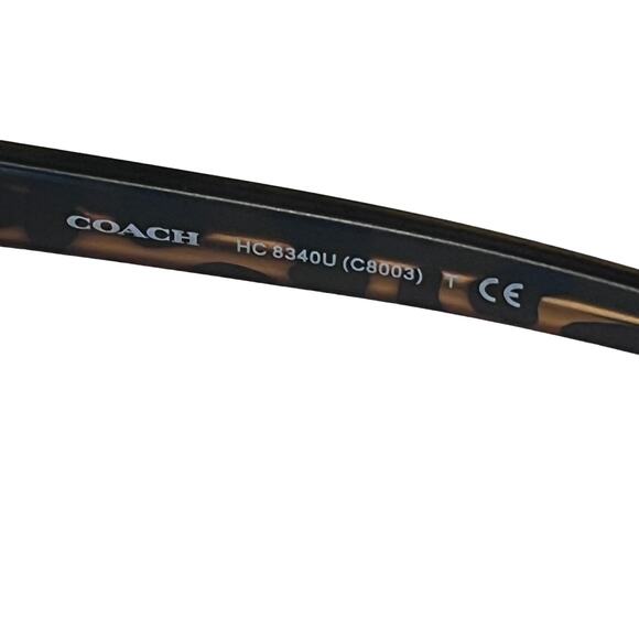 Coach Sunglasses Matte Dark Tortoise—Read - Picture 8 of 8